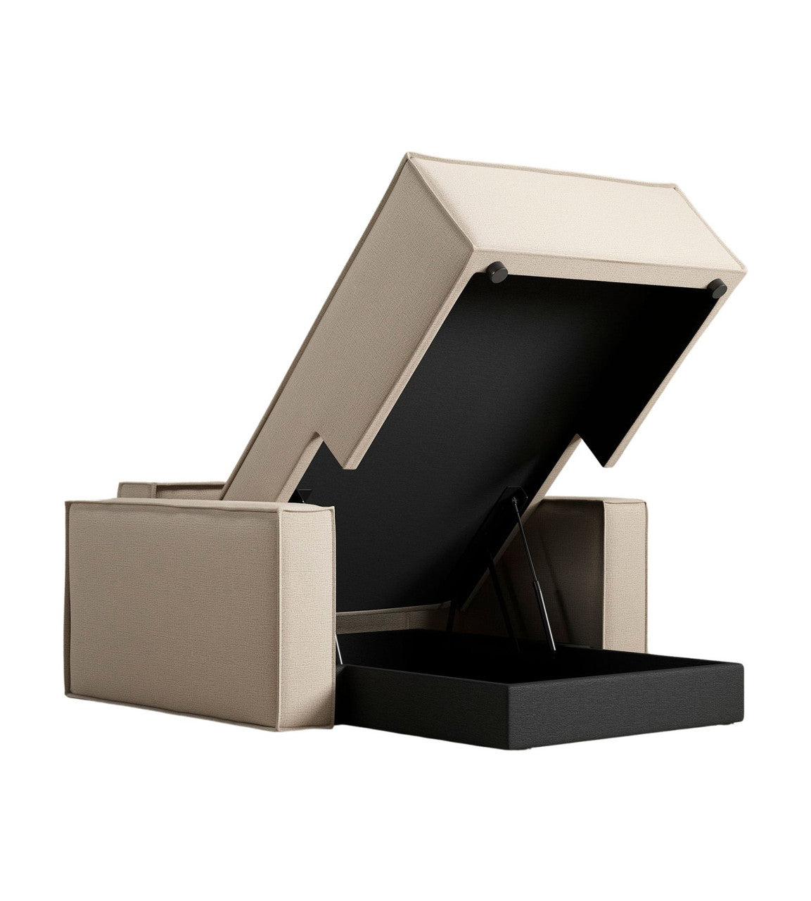 Newilla Lounger Chaise Chair with Standard Arms