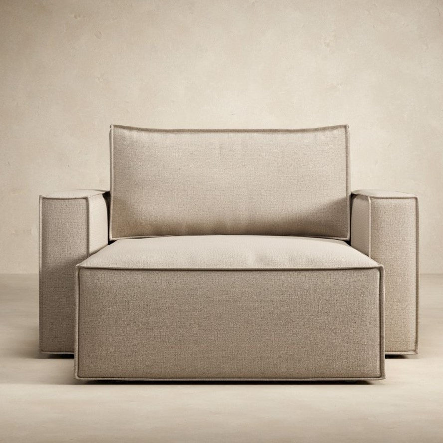 Newilla Lounger Chaise Chair with Standard Arms