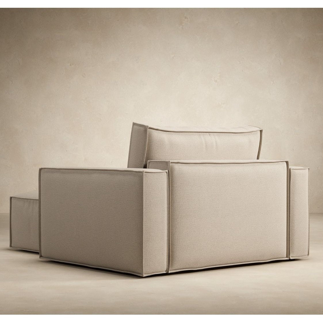 Newilla Lounger Chaise Chair with Standard Arms