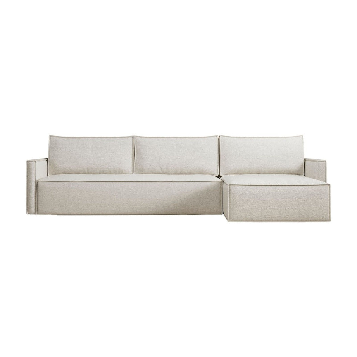 Newilla Storage Sofa Bed Lounger with Slim Arms
