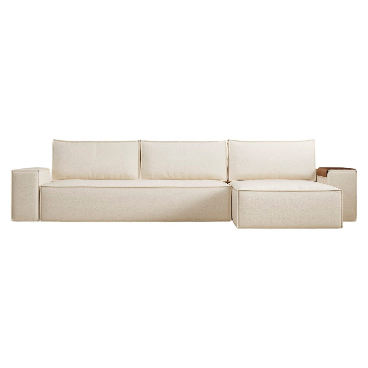 Newilla Storage Sofa Bed Lounger with Wide Arms