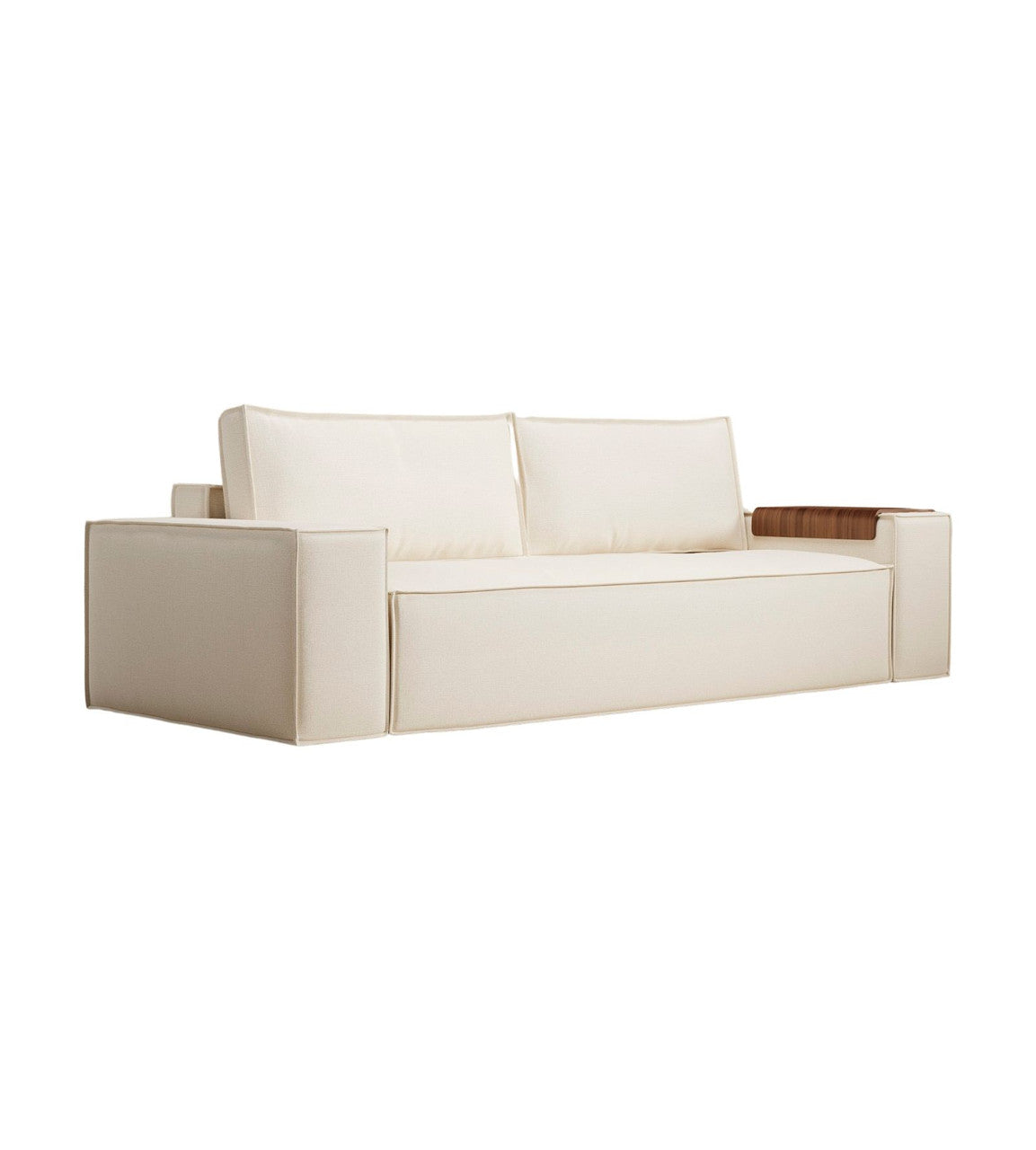 Newilla Storage Sleeper Sofa Bed with Wide Arms