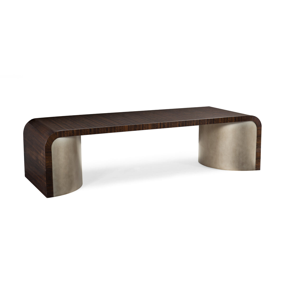 Streamline Cocktail Table Aged Bourbon 66" by Caracole - view 5
