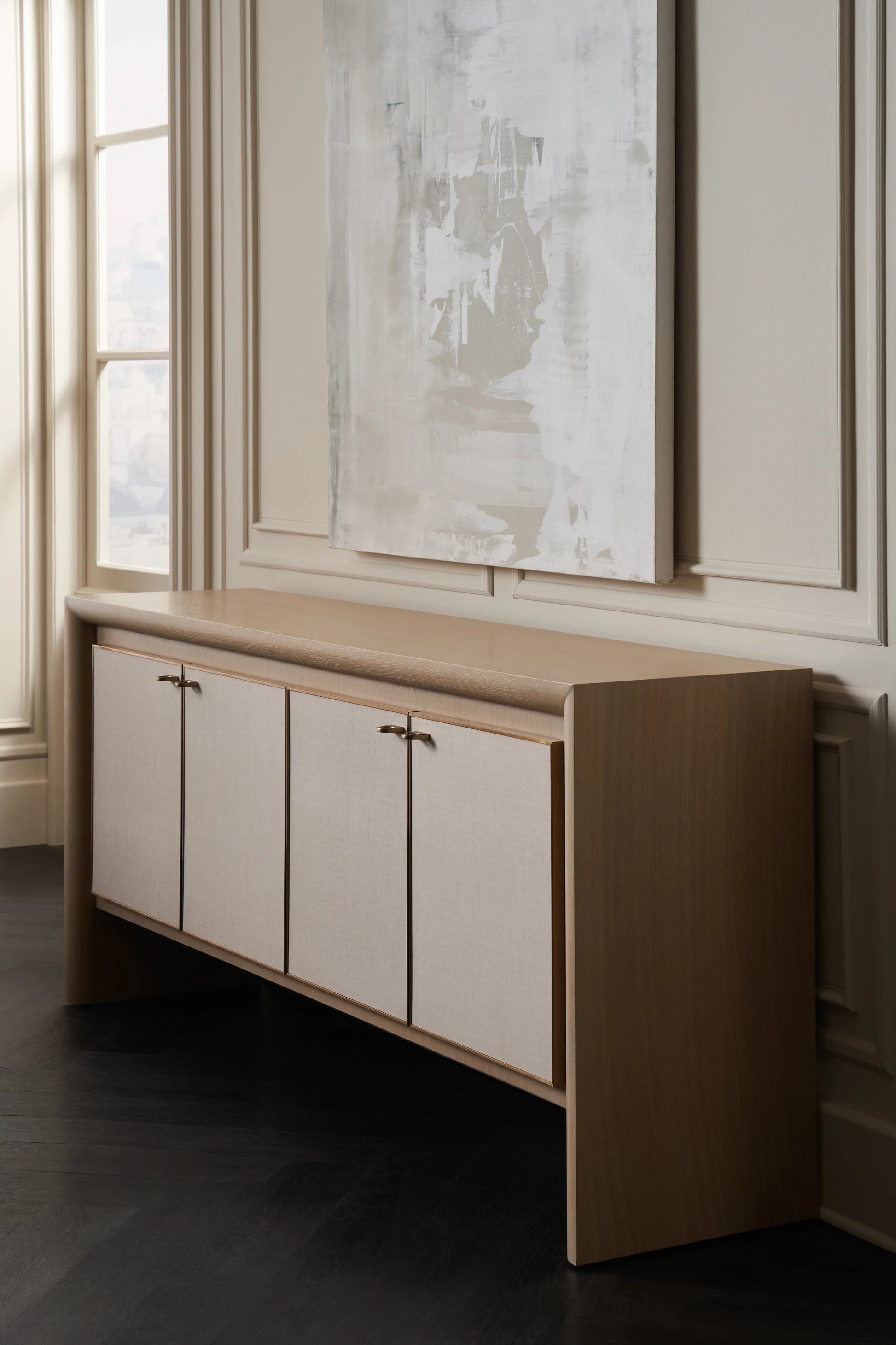 Unity Credenza Lucent Bronze Metallic 78" by Caracole - view 3