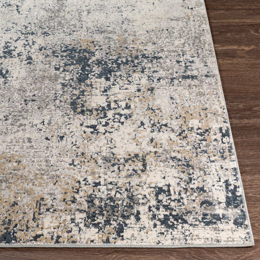 Norland Charcoal/Tan Machine Woven Rug NLD-2312 - front