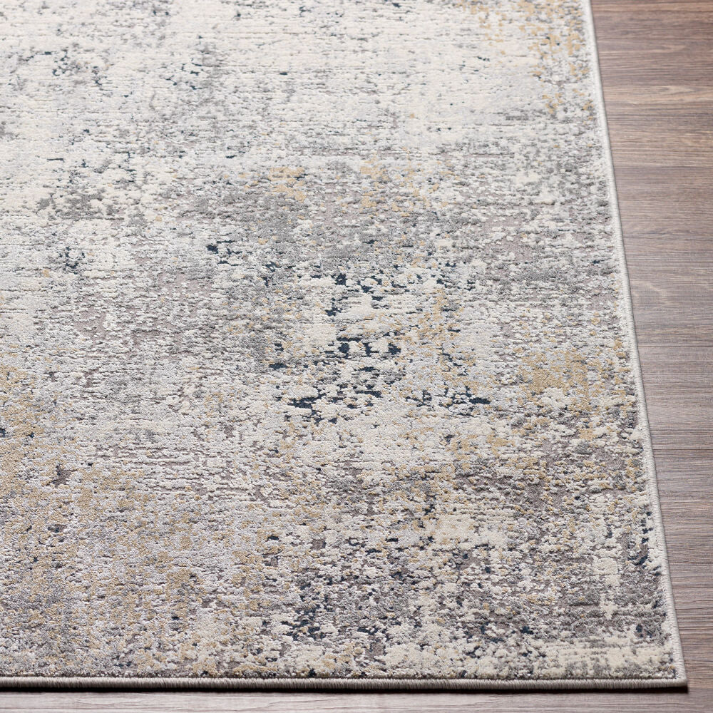 Norland Charcoal/Tan Machine Woven Rug NLD-2314 - front