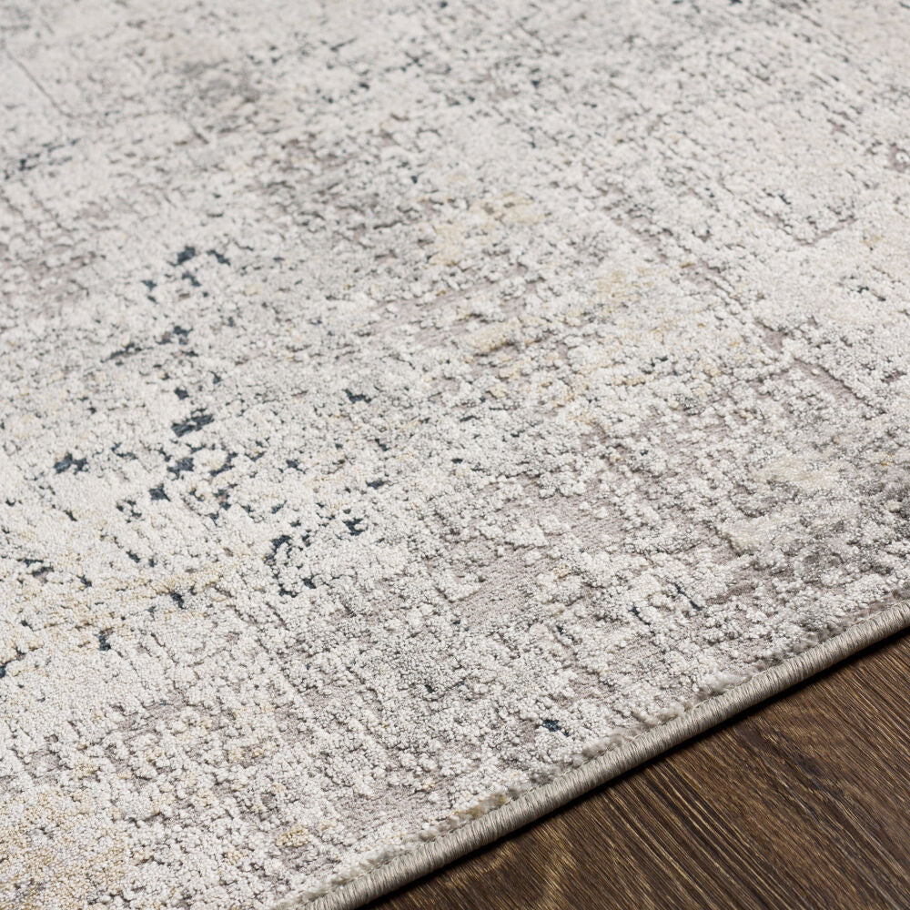Norland Charcoal/Tan Machine Woven Rug NLD-2314 - texture