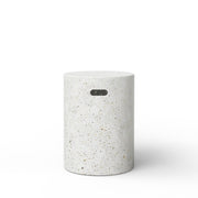 Mixx - Cylinder Stool - Ivory Terrazzo