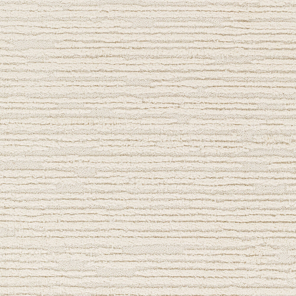Nora Cream/Light Gray Machine Woven Rug NOA-2305 - swatch