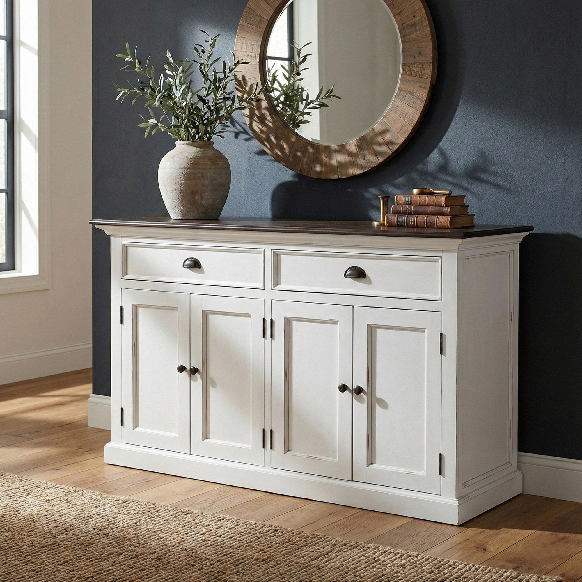 Nova Solo lifestyle image - Modern Farmhouse Classic Buffet - ZNS-B127TWD - ZNS-B127TWD