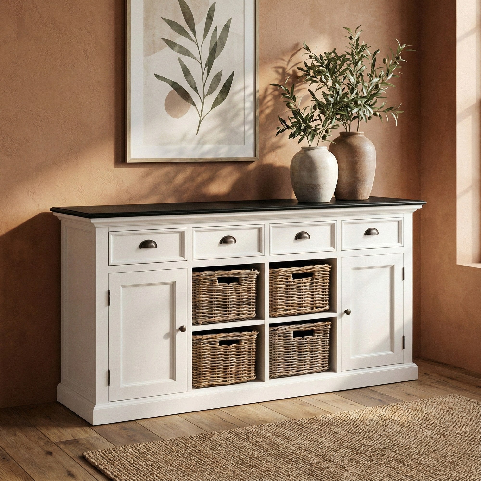 Nova Solo lifestyle image - Modern Farmhouse Buffet 63" - ZNS-B189CT