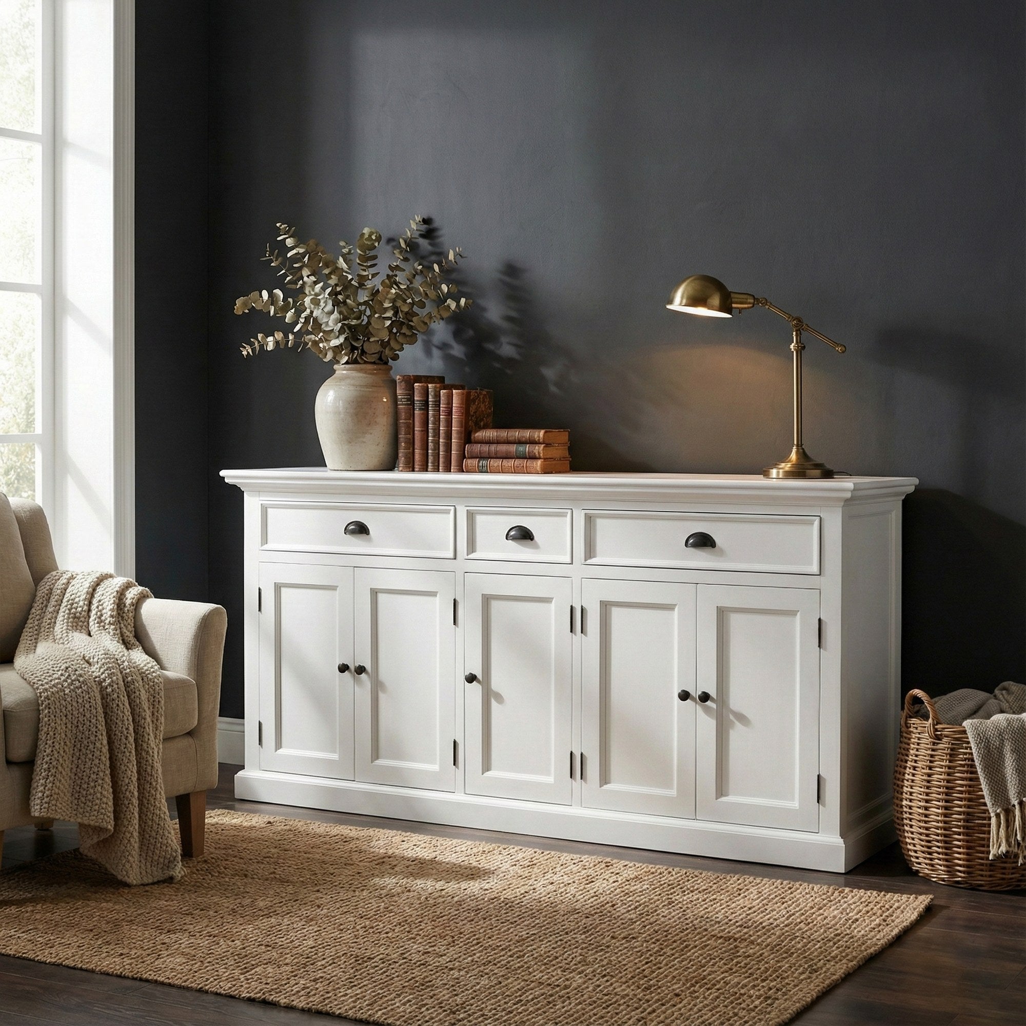 Nova Solo lifestyle image - French Coastal Buffet 71" - ZNS-B190