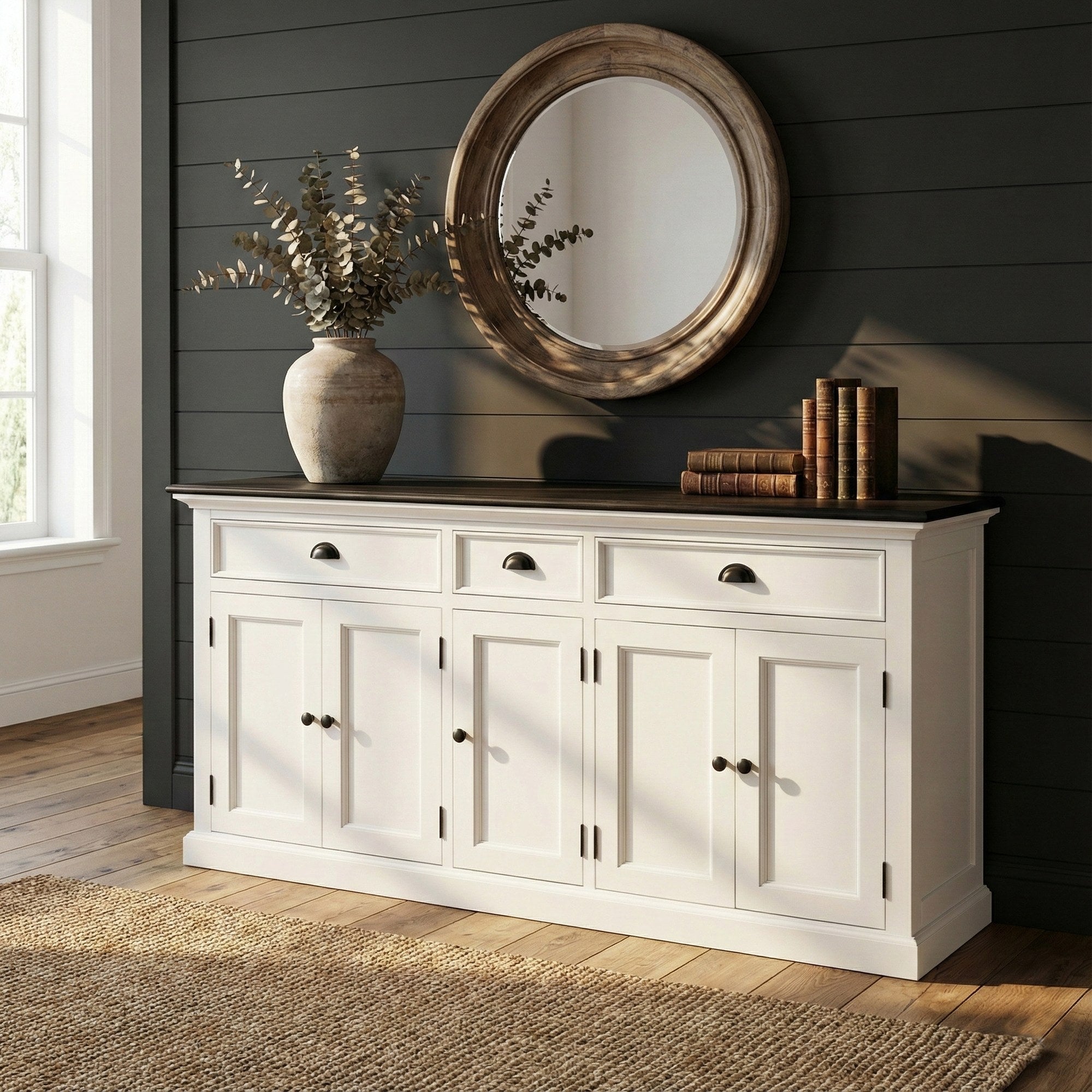 Nova Solo lifestyle image - Modern Farmhouse Buffet - ZNS-B190CT - ZNS-B190CT