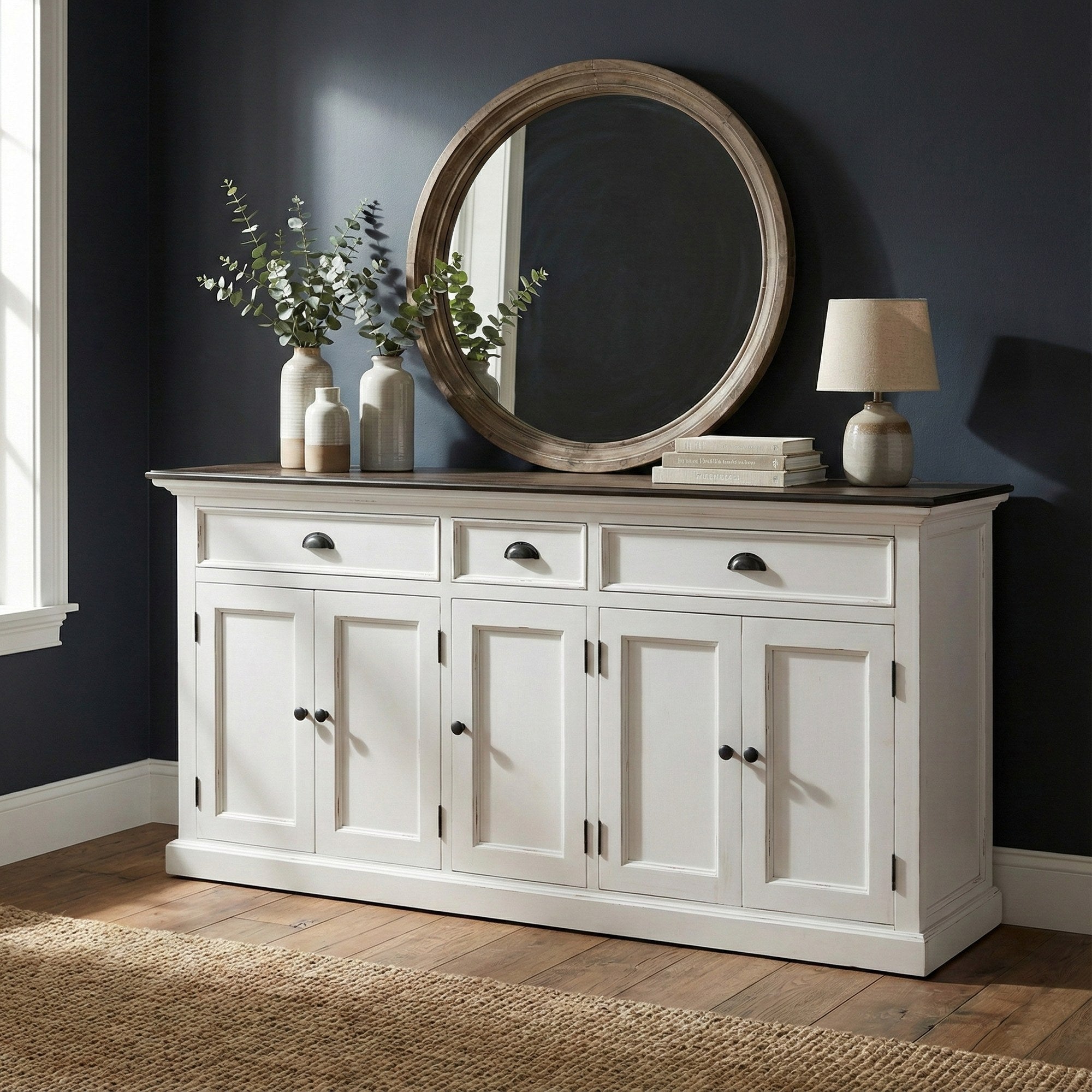 Nova Solo lifestyle image - Modern Farmhouse Buffet - ZNS-B190TWD - ZNS-B190TWD