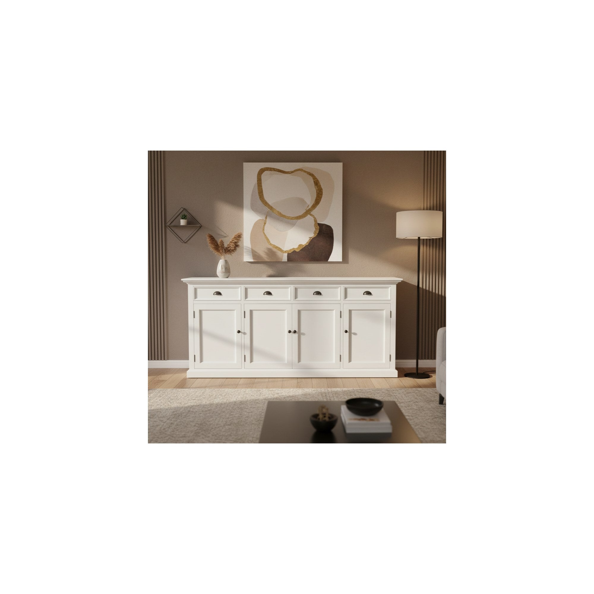 Nova Solo lifestyle image - French Coastal Buffet 79" - ZNS-B194