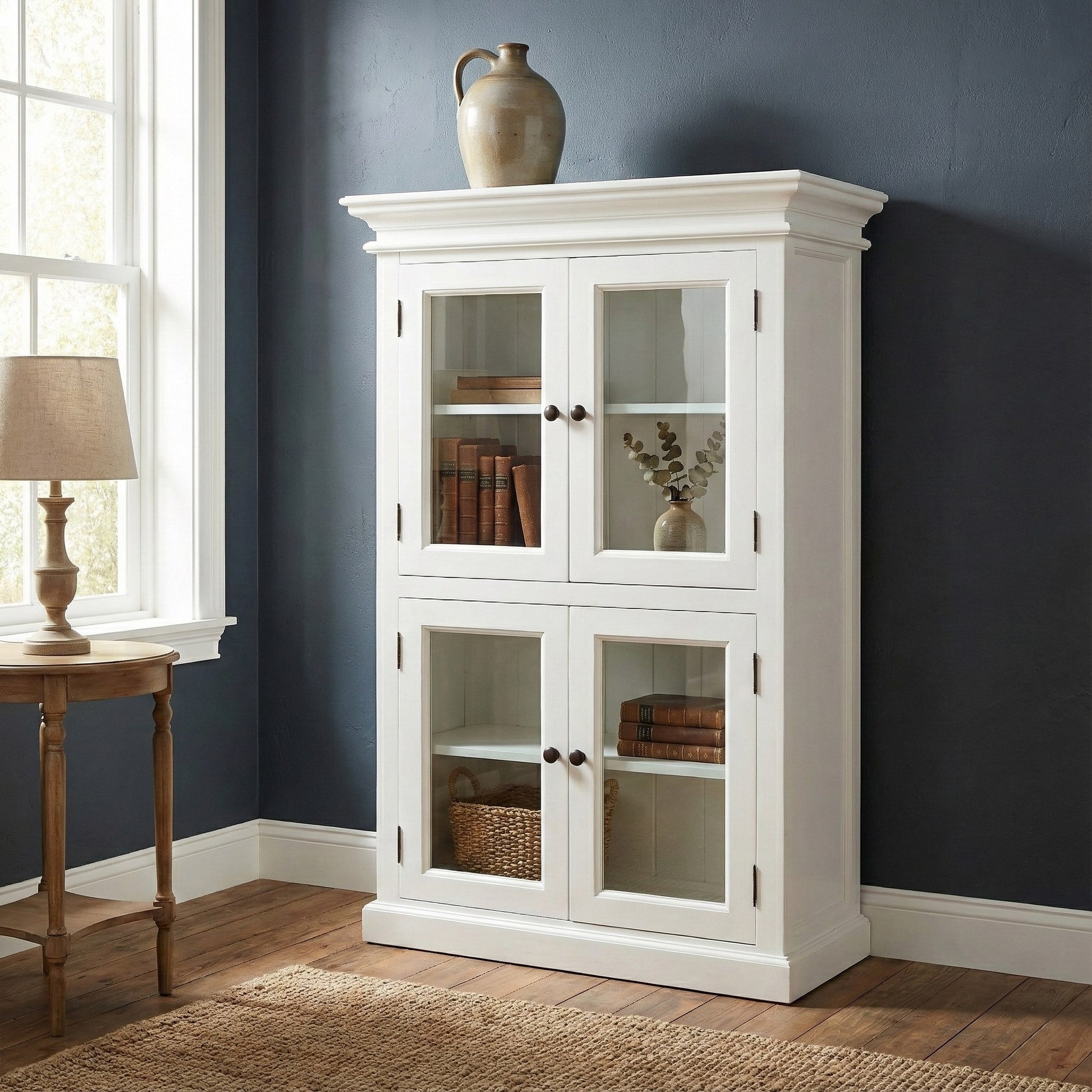 Nova Solo lifestyle image - French Coastal 2 Level Pantry 35" - ZNS-CA609