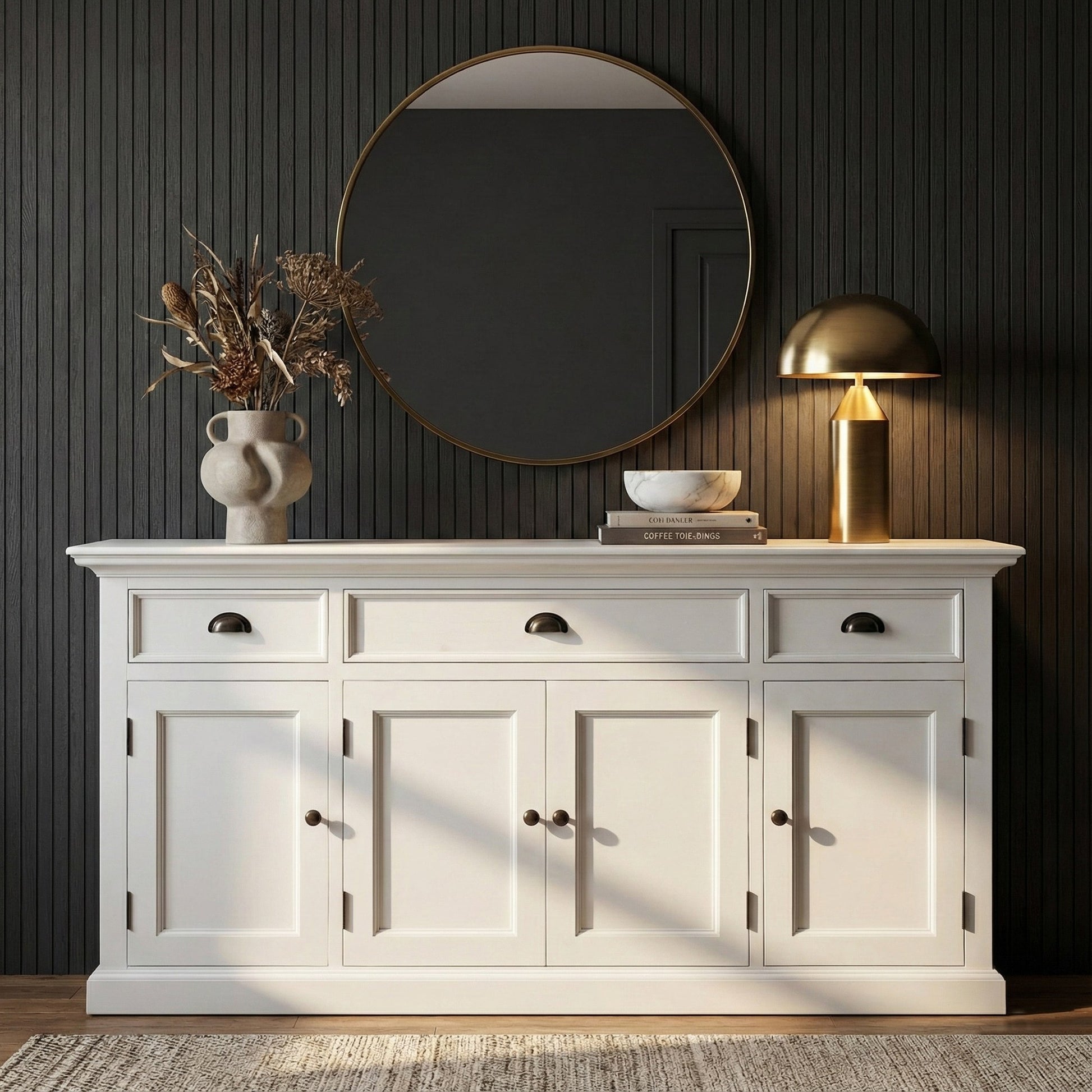 Nova Solo lifestyle image - French Coastal Buffet Console Table 65" - ZNS-CA633