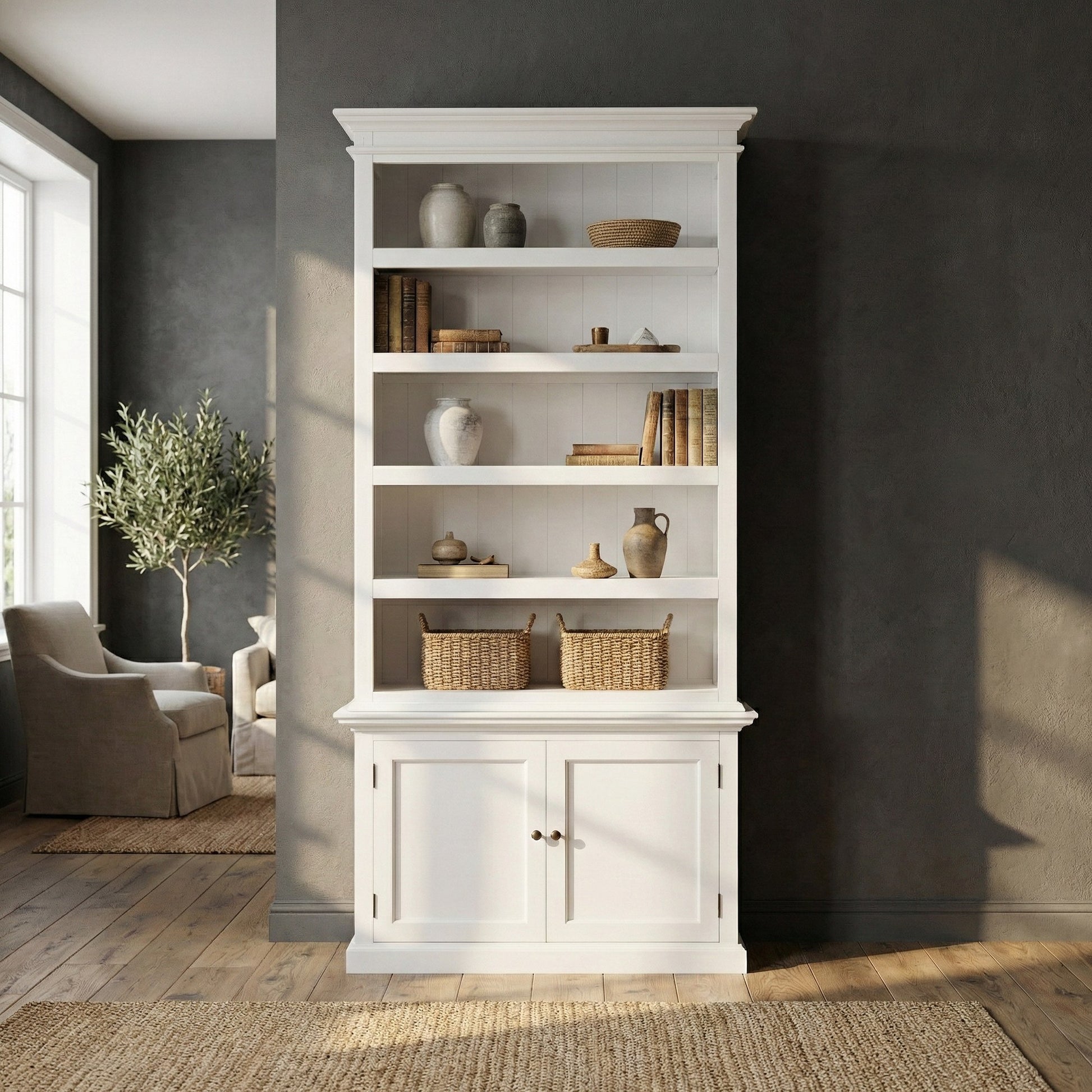 Nova Solo lifestyle image - French Coastal Single-Bay Hutch 44" - ZNS-CA636