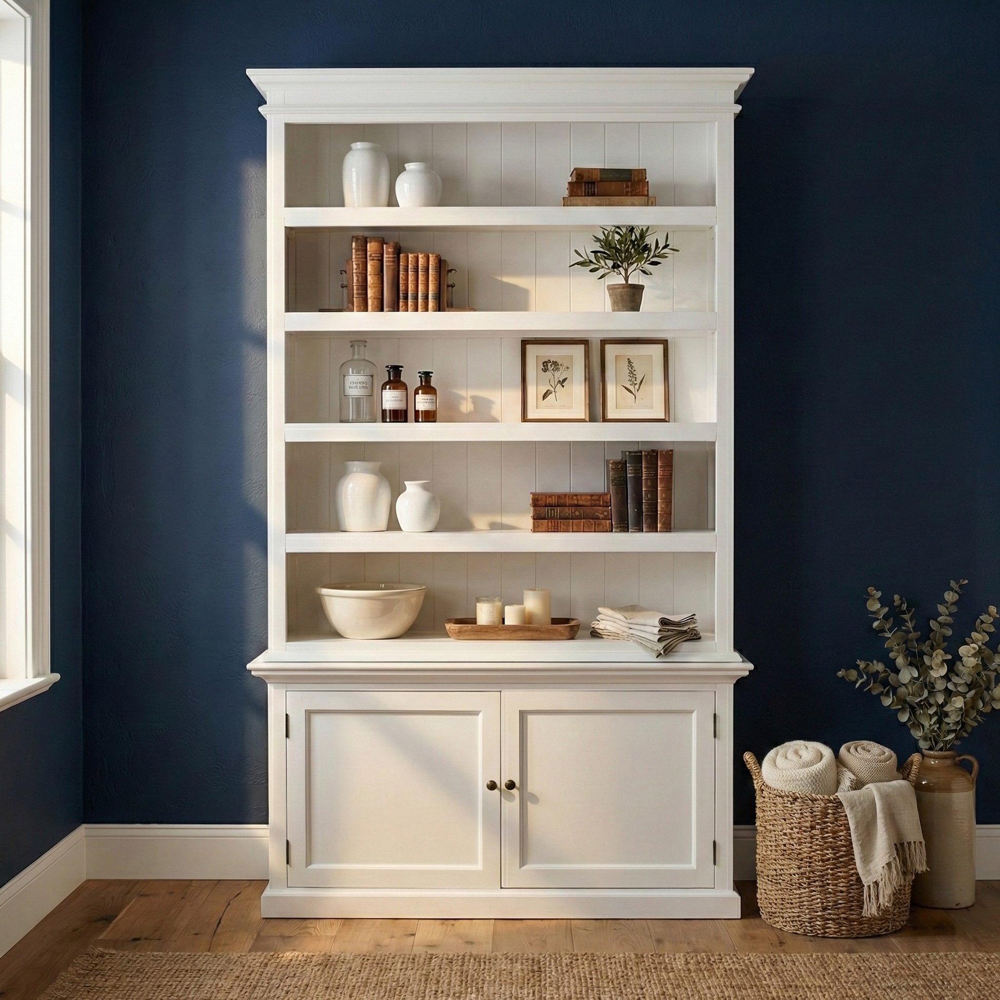 Nova Solo lifestyle image - French Coastal Single-Bay Hutch 54" - ZNS-CA637