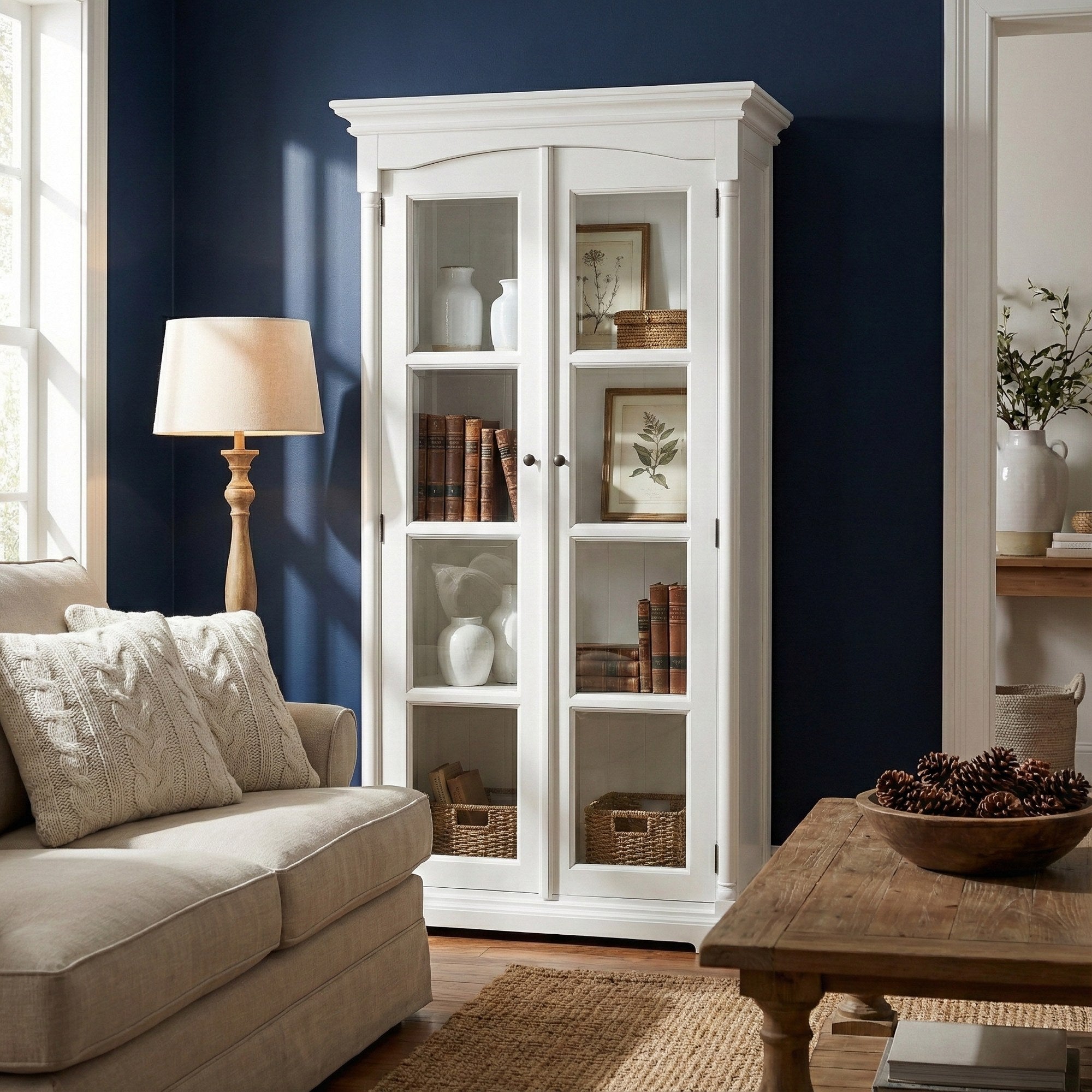 Nova Solo lifestyle image - French Cottage Double Vitrine 39" - ZNS-CA640