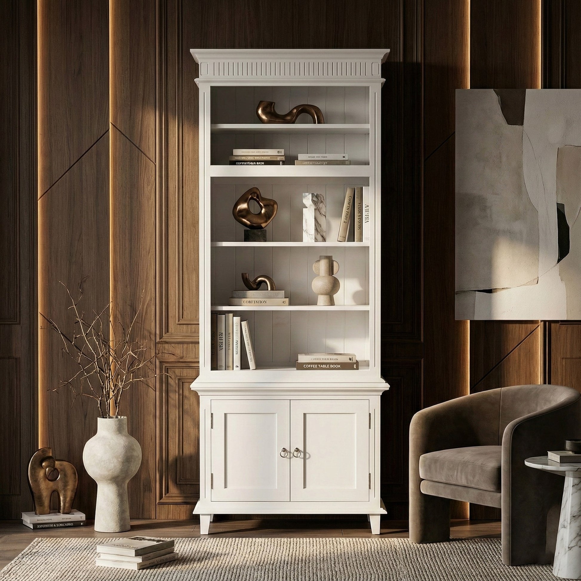 Nova Solo lifestyle image - Scandi Coastal Single-Bay Hutch Unit 35" - ZNS-CA642