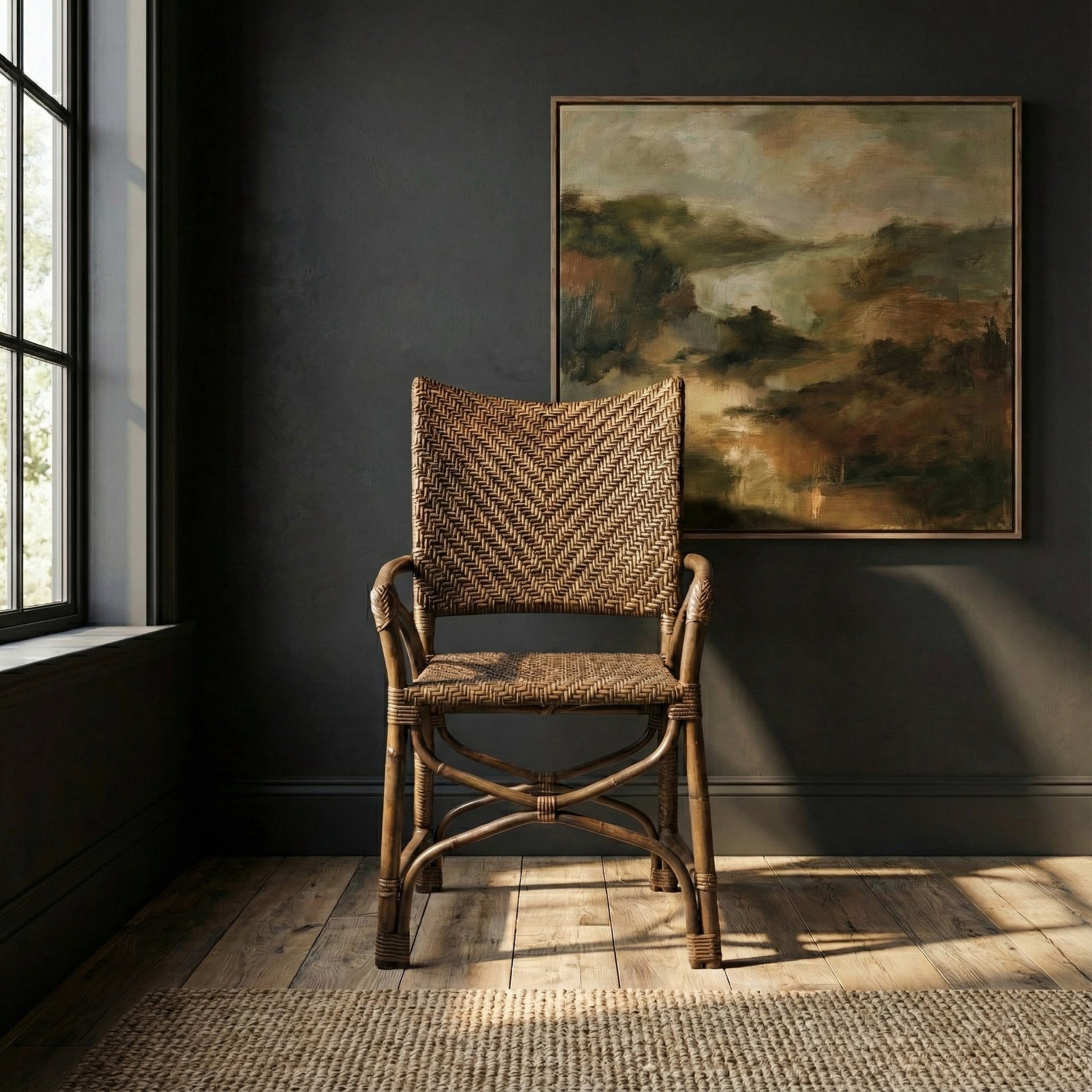 Nova Solo lifestyle image - Lola Coastal Wicker Woven Arm Chair - ZNS-CR49