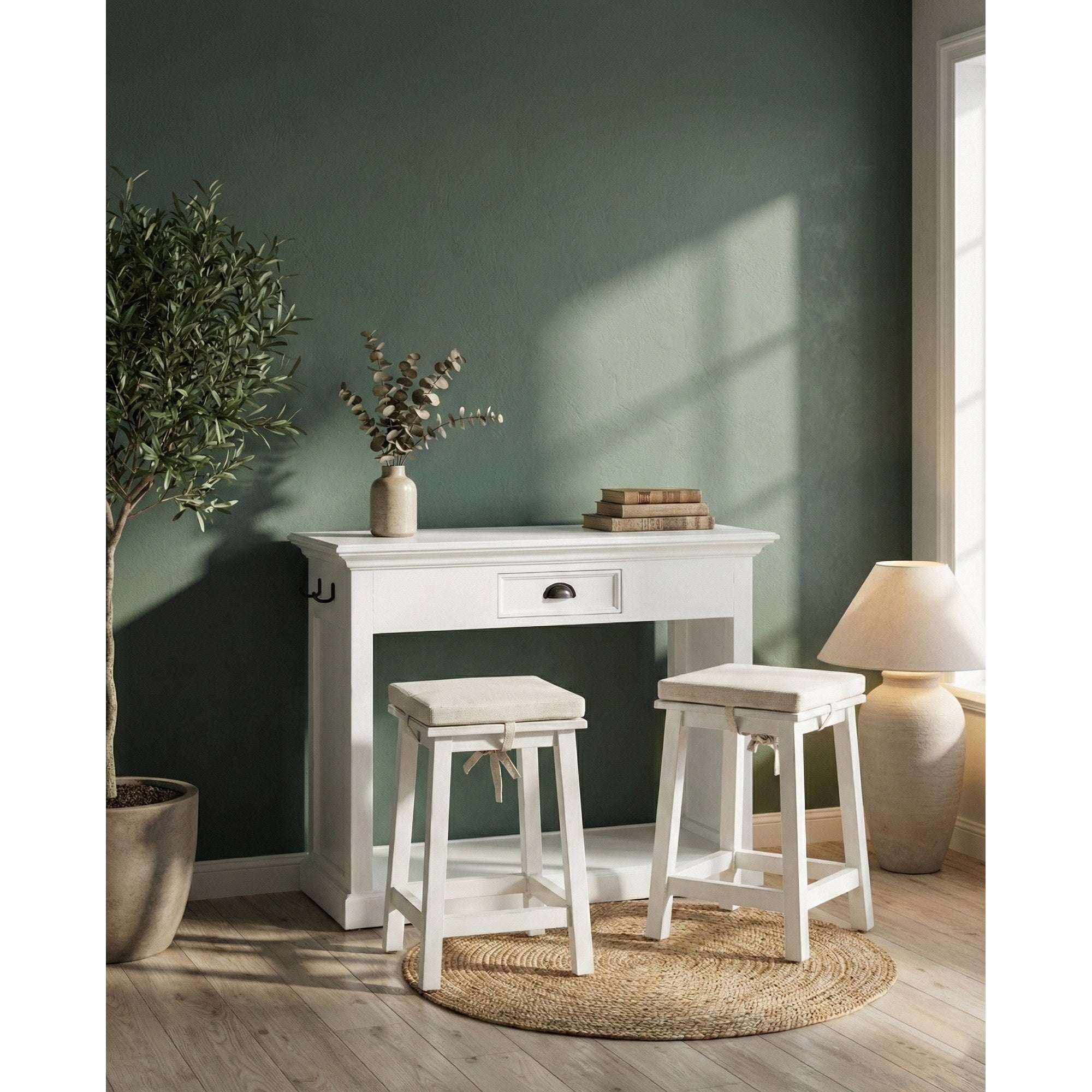 Nova Solo lifestyle image - French Coastal Kitchen Table Set 41" - ZNS-T767
