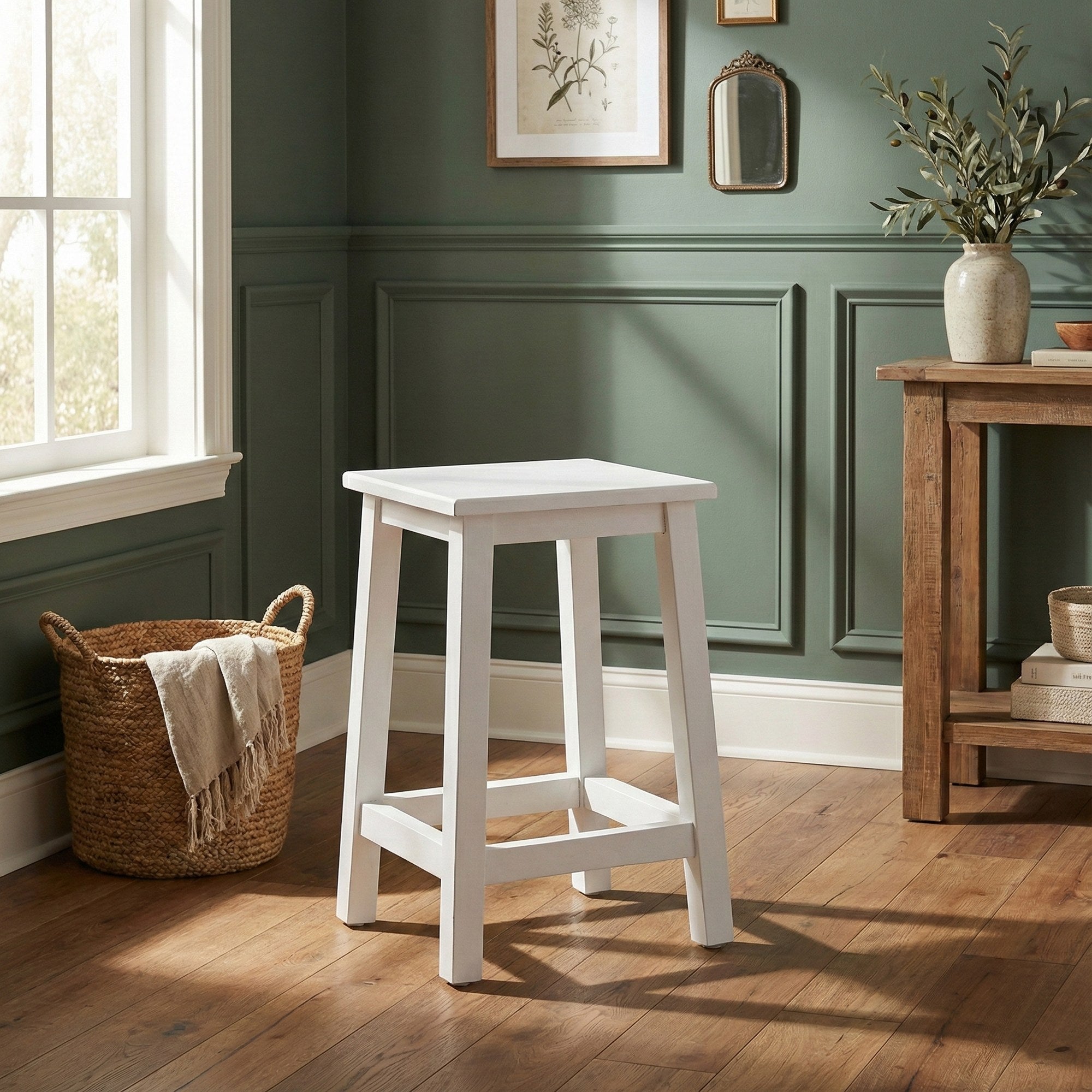 Nova Solo lifestyle image - French Coastal Stool 15" - ZNS-T767S