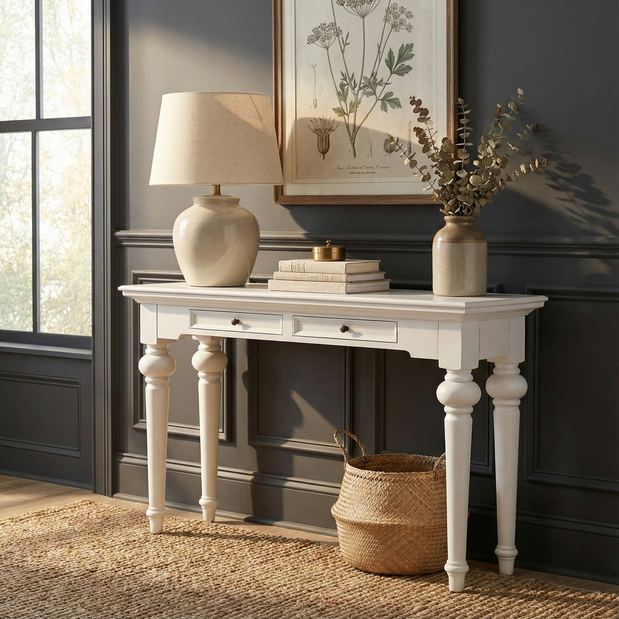 Nova Solo lifestyle image - French Cottage Console Table 55" - ZNS-T776