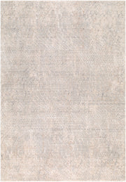 Nathan Cream/Slate Machine Woven Rug NTH-2302 - 2'7" x 10'