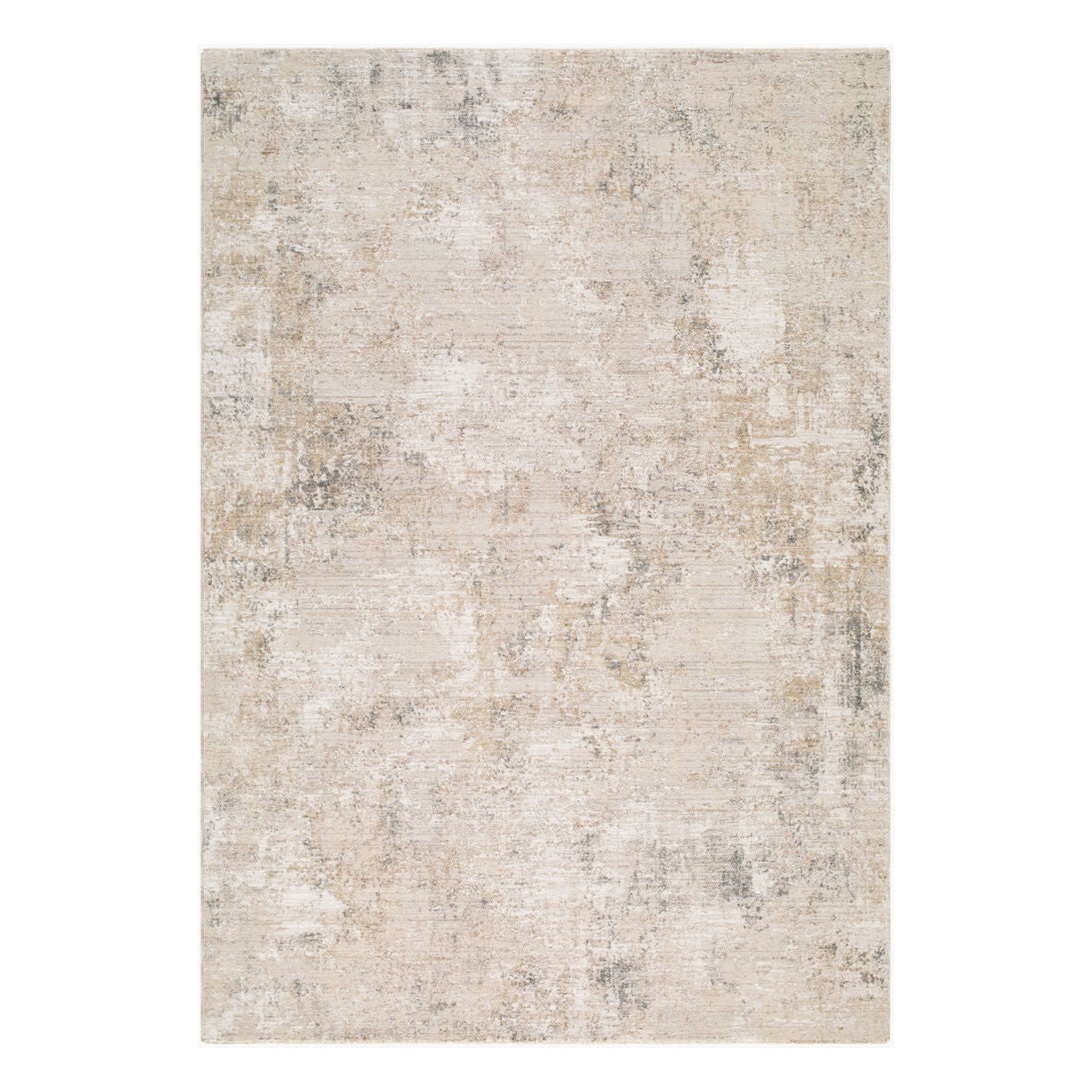 Nathan Cream/Slate Machine Woven Rug NTH-2303 - 2'7" x 10'