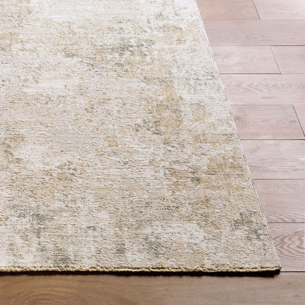 Nathan Cream/Slate Machine Woven Rug NTH-2303 - front