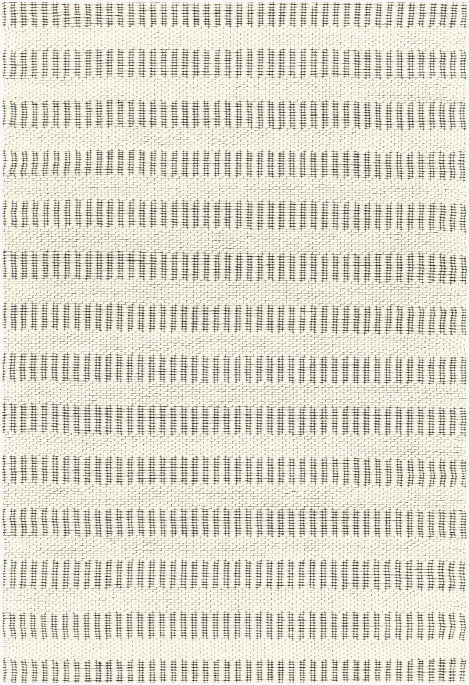 Nevada Black/Cream Handmade Rug - 27" x 45"