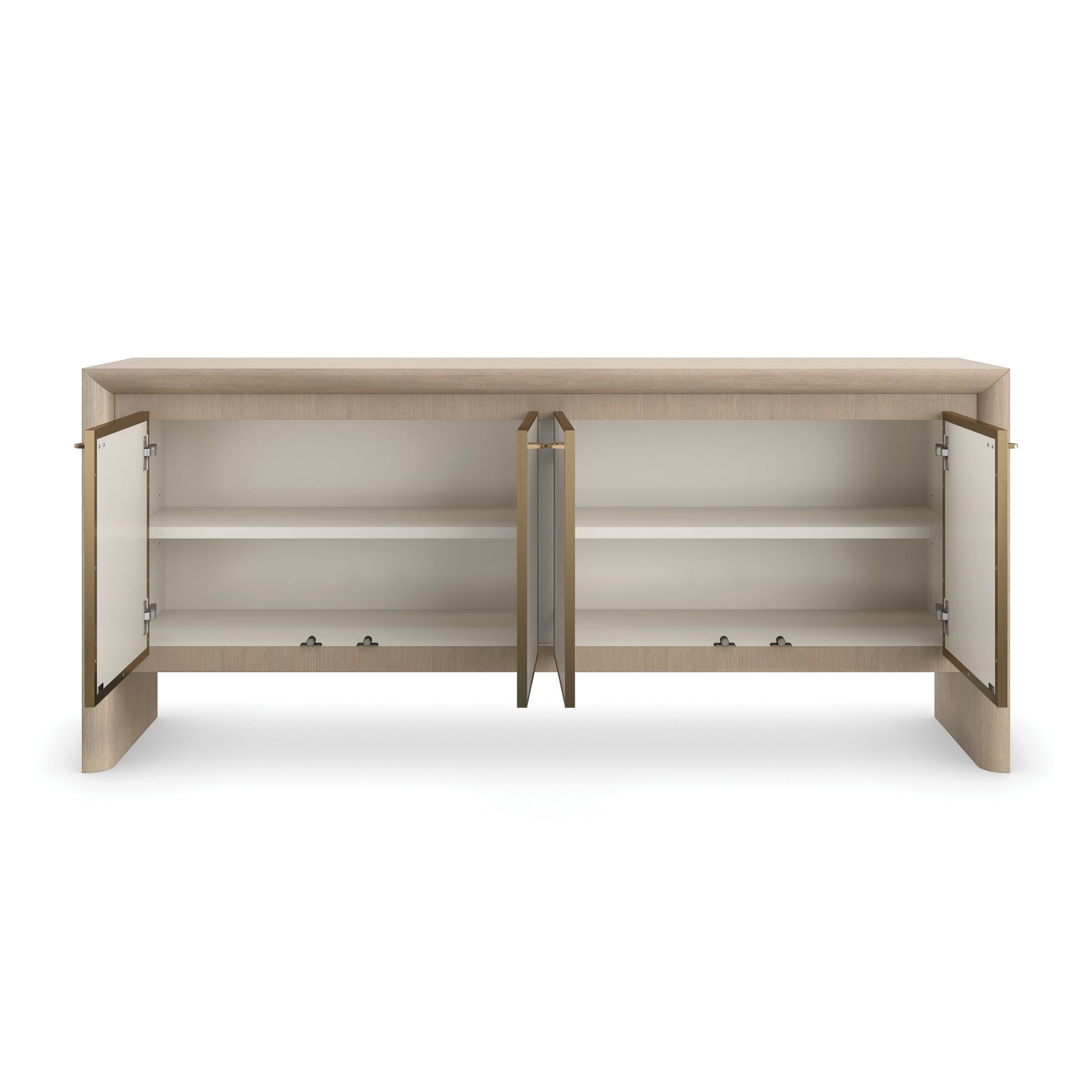 Unity Credenza Lucent Bronze Metallic 78" by Caracole - view 8