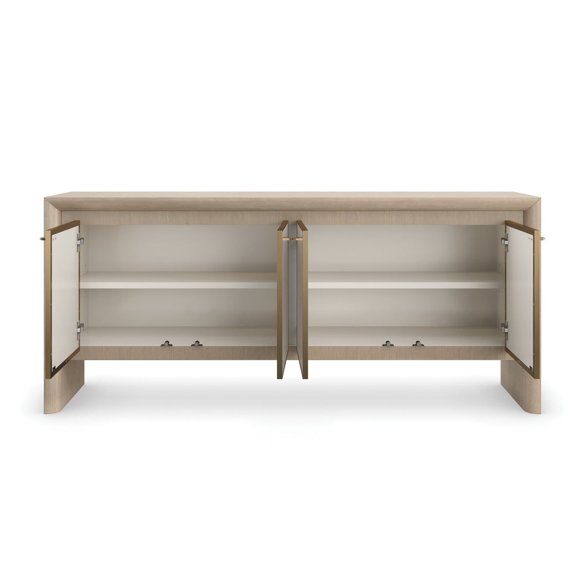 Unity Credenza Lucent Bronze Metallic 78" by Caracole - view 8