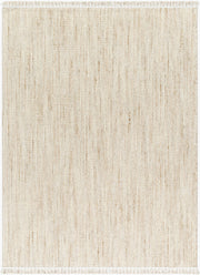 New Delhi Cream/Light Gray Machine Woven Rug NWH-2302 - 2' x 2'11"