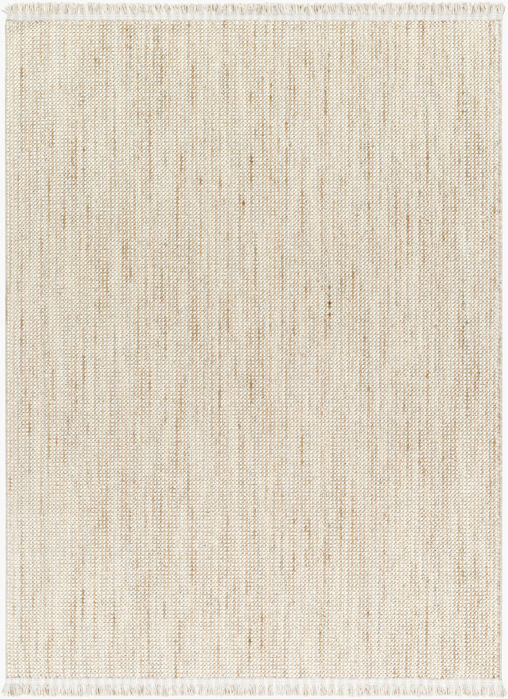 New Delhi Cream/Light Gray Machine Woven Rug NWH-2302 - 2' x 2'11"
