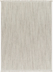 New Delhi Cream/Light Gray Machine Woven Rug NWH-2303 - 2' x 2'11"