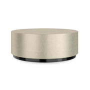 Cocktail Couture Round Cocktail Table Almost Black 46" by Caracole
