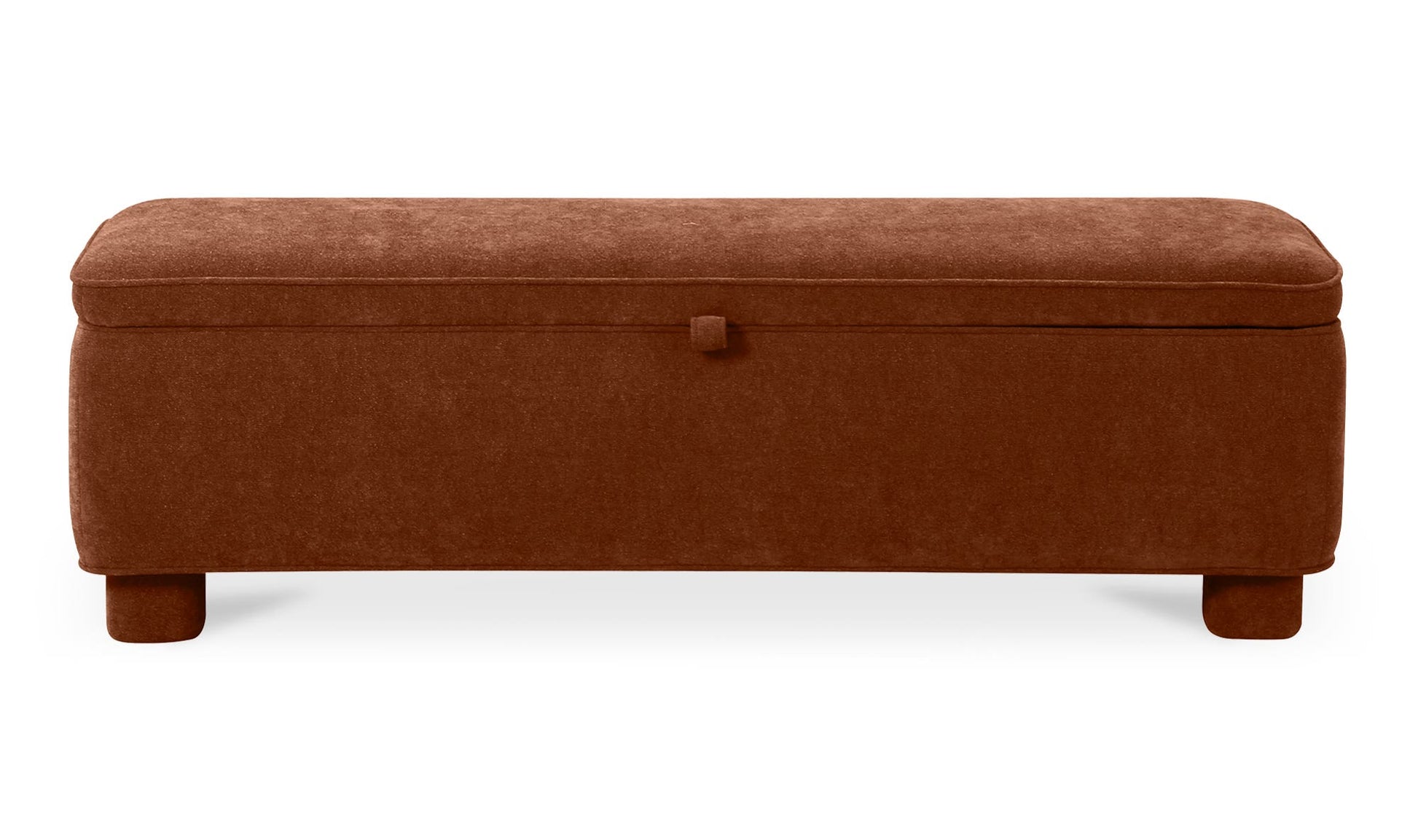 Ichigo Storage Bench Deep Orange by Moe's Home Collection - view 5