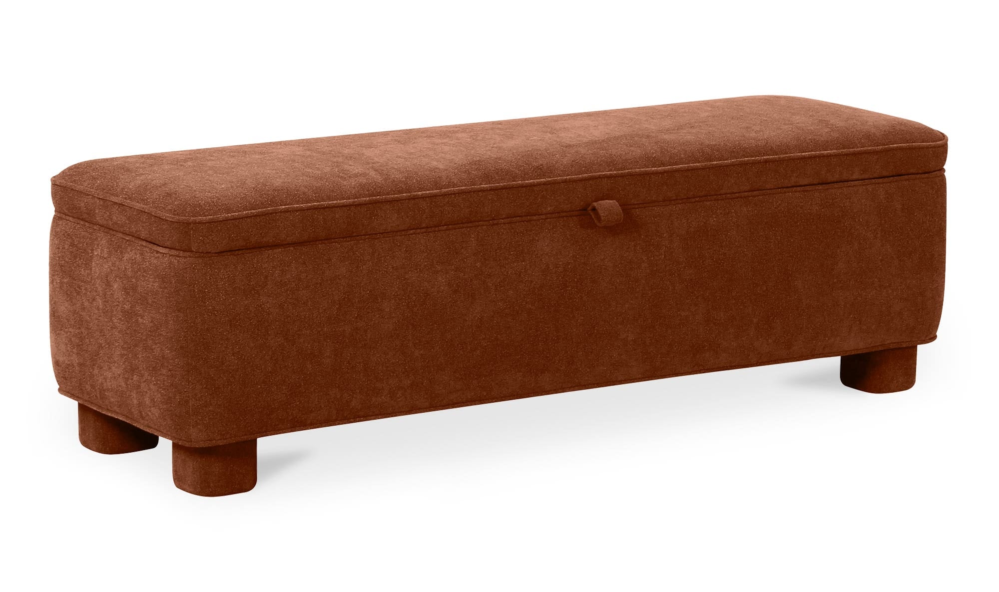 Ichigo Storage Bench Deep Orange by Moe's Home Collection - view 8