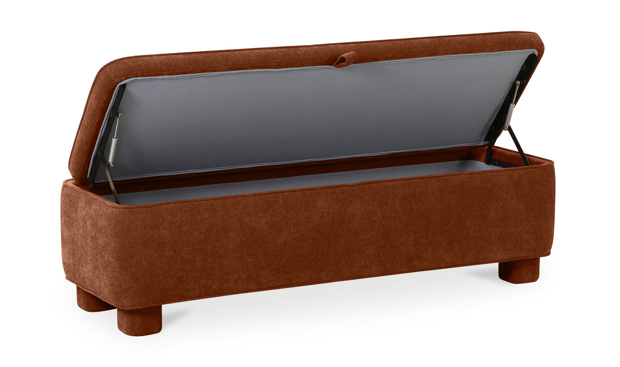Ichigo Storage Bench Deep Orange by Moe's Home Collection - view 10