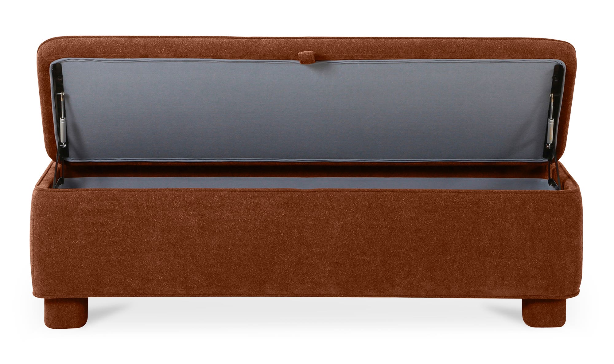 Ichigo Storage Bench Deep Orange by Moe's Home Collection - view 15