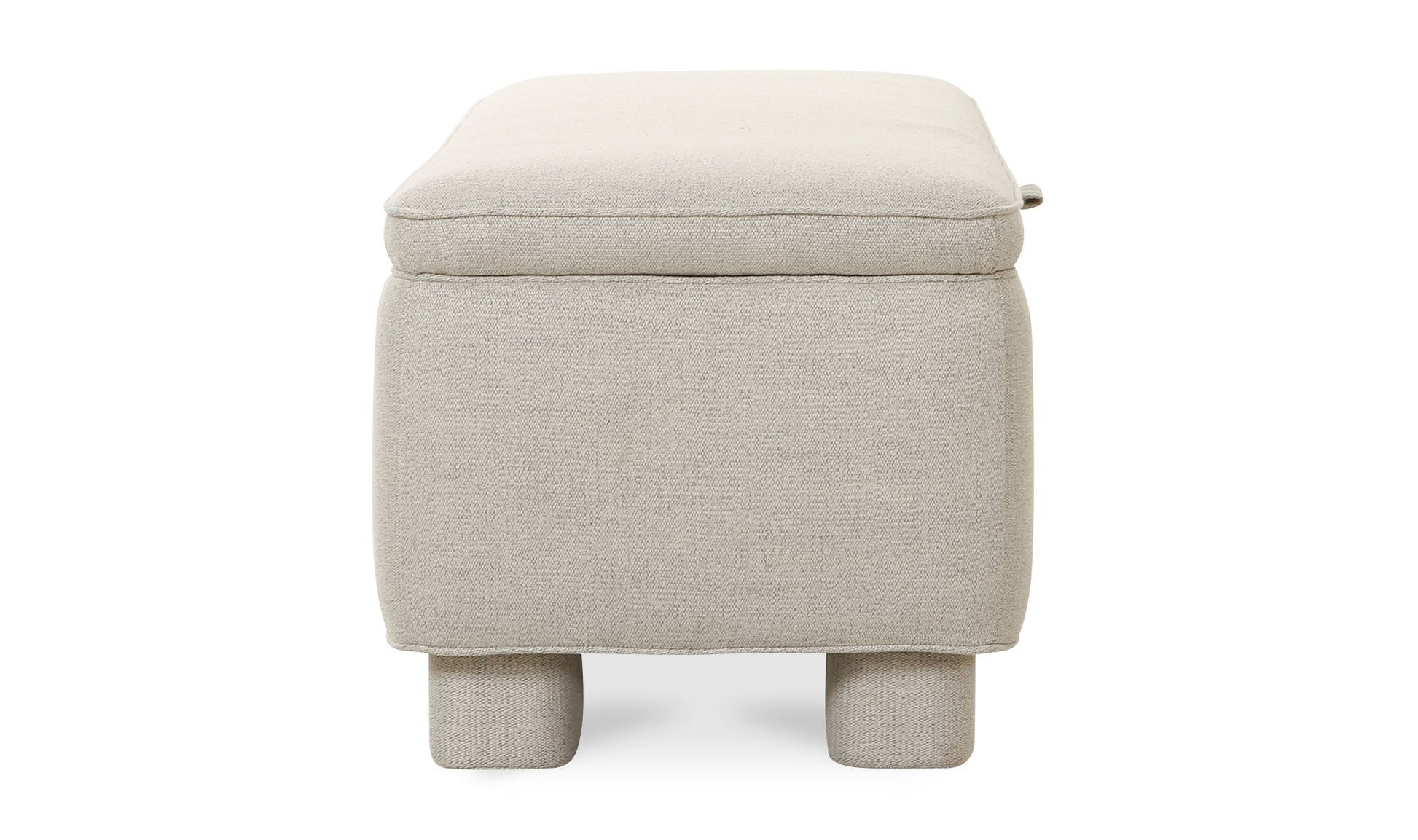 Ichigo Storage Bench Light Grey by Moe's Home Collection - view 9