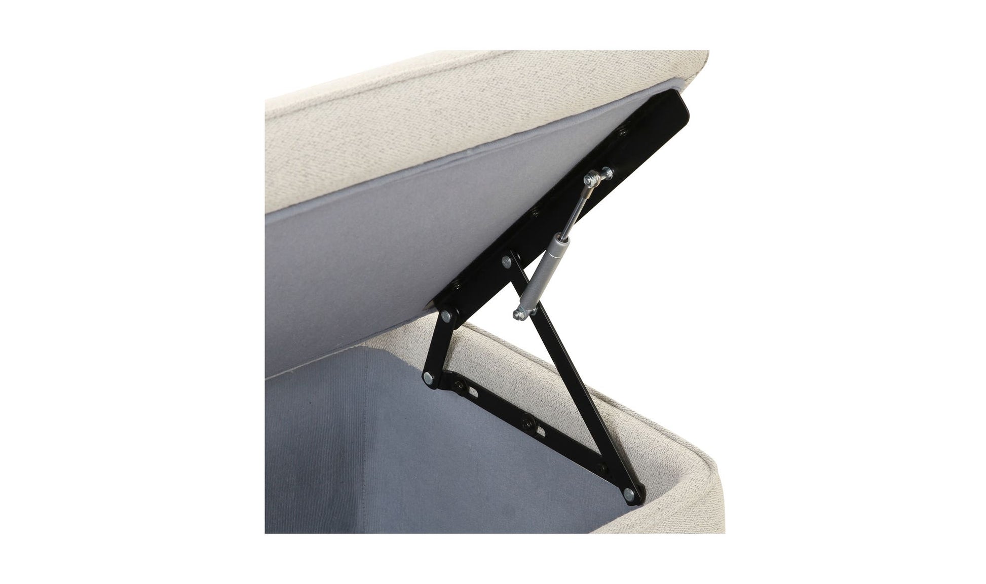 Ichigo Storage Bench Light Grey by Moe's Home Collection - view 12
