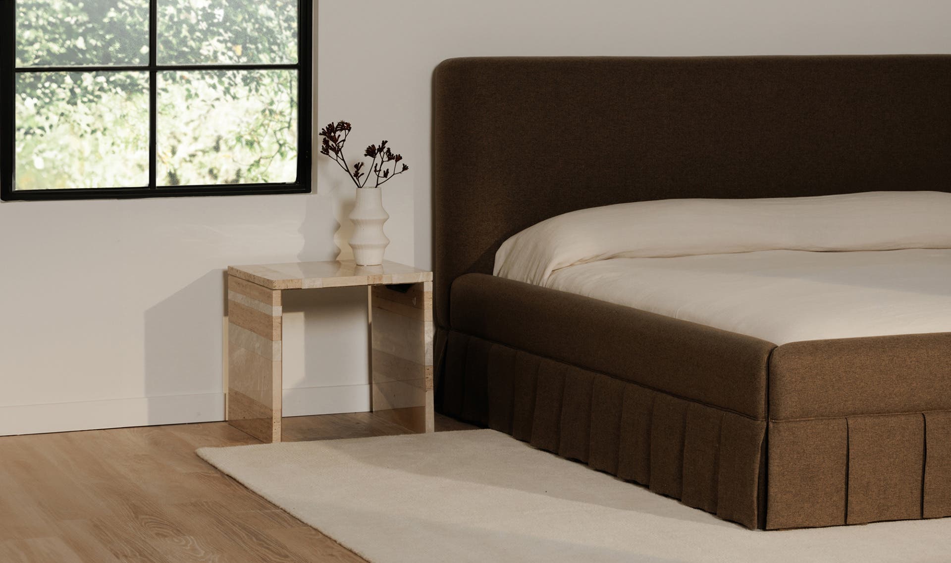 Maren Queen Bed Brown by Moe's Home Collection - view 10
