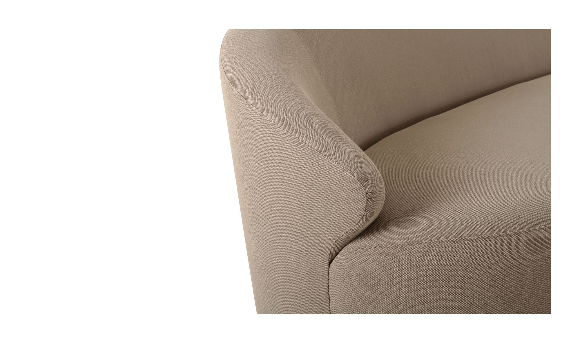 Cove Outdoor Sofa Taupe by Moe's Home Collection - view 9