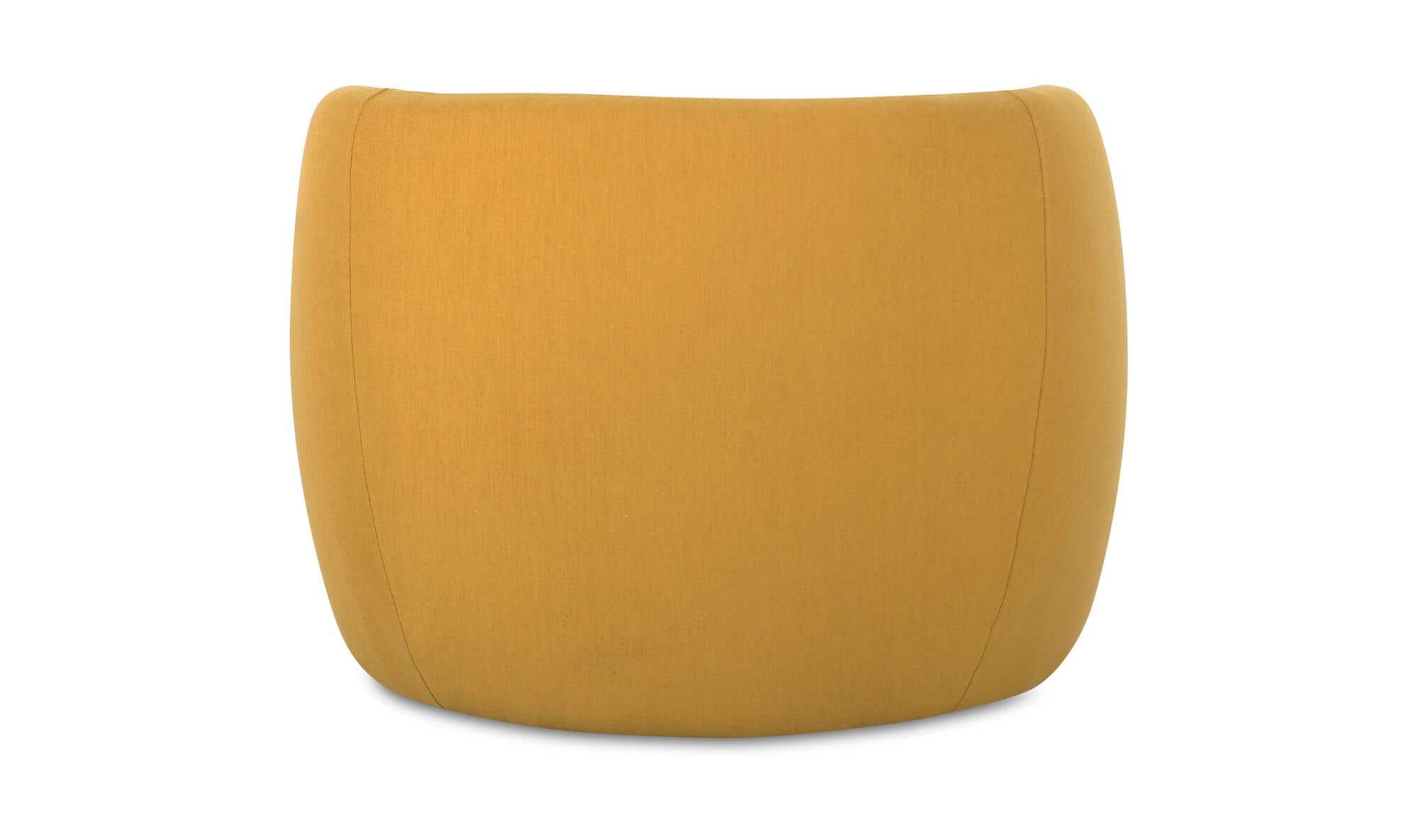 Rae Outdoor Accent Chair Deep Yellow by Moe's Home Collection - view 10