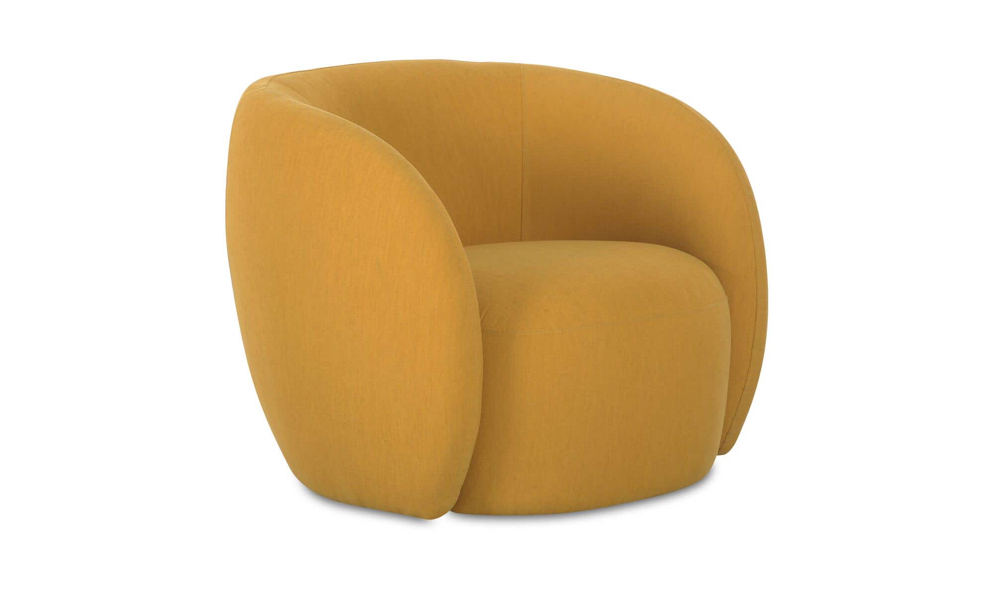 Rae Outdoor Accent Chair Deep Yellow by Moe's Home Collection - view 8