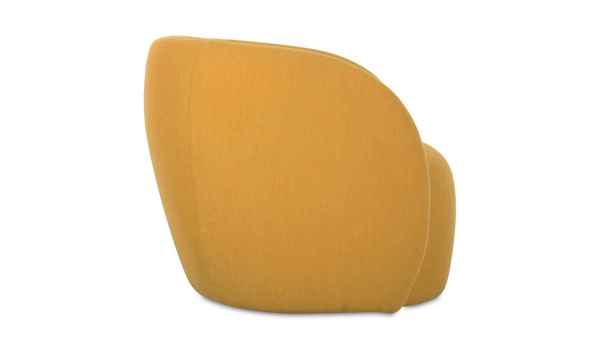 Rae Outdoor Accent Chair Deep Yellow by Moe's Home Collection - view 9